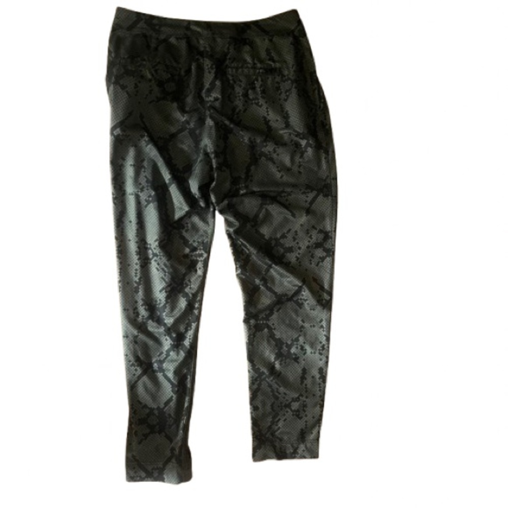 Lululemon Jet Crop (Slim) *Luxtreme Ziggy Snake Fatigue Green Gator Green 4 - Picture 8 of 10